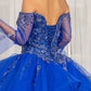 Elizabeth K - GL1976 - Sweetheart Neck Cut-Away Shoulder Quinceanera Dress