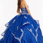 Elizabeth K - GL1987 - Mesh Sleeveless Sequin Ballgown Quinceanera Dress