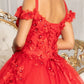 Elizabeth K - GL1988 - Embroidery Sweetheart Ballgown Quinceanera Dress