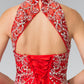 Elizabeth K - GL2206 - Mesh High Neck Quinceanera Dress