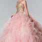 Elizabeth K - GL2208 - Embellished Illusion Sweetheart Quinceanera Dress