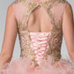 Elizabeth K - GL2208 - Embellished Illusion Sweetheart Quinceanera Dress