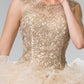 Elizabeth K - GL2208 - Embellished Illusion Sweetheart Quinceanera Dress