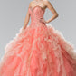 Elizabeth K - GL2210 - Embellished Strapless Quinceanera Dress