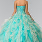 Elizabeth K - GL2210 - Embellished Strapless Quinceanera Dress