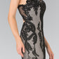 Elizabeth K - GL2219 - Sheer Lace Halter Neck Mermaid Dress