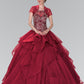 Elizabeth K - GL2378 - Illusion Sweetheart Neck Quinceanera Dress
