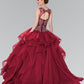 Elizabeth K - GL2378 - Illusion Sweetheart Neck Quinceanera Dress