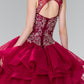 Elizabeth K - GL2378 - Illusion Sweetheart Neck Quinceanera Dress