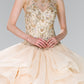 Elizabeth K - GL2378 - Illusion Sweetheart Neck Quinceanera Dress