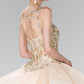Elizabeth K - GL2378 - Illusion Sweetheart Neck Quinceanera Dress