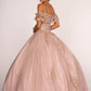 Elizabeth K - GL2510 - Embellished Off-the-Shoulder Quinceanera Dress