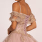 Elizabeth K - GL2510 - Embellished Off-the-Shoulder Quinceanera Dress