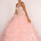 Elizabeth K - GL2512 - Embellished Halter Neck Quinceanera Dress