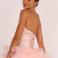 Elizabeth K - GL2512 - Embellished Halter Neck Quinceanera Dress