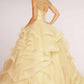 Elizabeth K - GL2517 - Embellished Boat Neck Layered Quinceanera Dress
