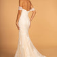 GL2591 GLS by Gloria - Sweethearted Embroidered Mermaid Bridal Gown