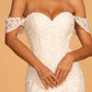 GL2591 GLS by Gloria - Sweethearted Embroidered Mermaid Bridal Gown