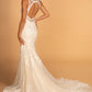 GL2598 GLS by Gloria - Cut-Out Back Embroidered Mermaid Bridal Gown