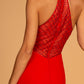 Elizabeth K - GL2640 - Jersey High Neck Mermaid Dress