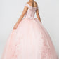Elizabeth K - GL2802 - Mesh Off-Shoulder Ballgown Quinceanera Dress