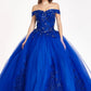 Elizabeth K - GL2802 - Mesh Off-Shoulder Ballgown Quinceanera Dress