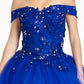 Elizabeth K - GL2802 - Mesh Off-Shoulder Ballgown Quinceanera Dress