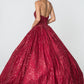 Elizabeth K - GL2804 - Embellished Glitter Sleeveless Quinceanera Dress