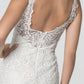 GL2815 GLS by Gloria - Embroidered Bodice V-Neck Mermaid Bridal Gown