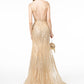 GL2889 GLS By Gloria- Floral Mermaid Gown - Special Occasion/Curves