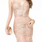 GL2889 GLS By Gloria- Floral Mermaid Gown - Special Occasion/Curves