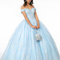 Elizabeth K - GL2910 - Mesh Off The Shoulder Quinceanera Dress