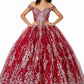 Elizabeth K - GL2910 - Mesh Off The Shoulder Quinceanera Dress