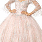 Elizabeth K - GL2911 - Sweetheart Glitter Quinceanera Dress