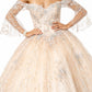 Elizabeth K - GL2911 - Sweetheart Glitter Quinceanera Dress