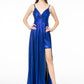 Elizabeth K - GL2927 - Lame Spaghetti Strap A-Line Dress