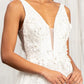 GL3012 GLS by Gloria - Flower Embroidered Mesh A-line Bridal Gown