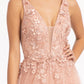 GL3012 GLS by Gloria - Flower Embroidered Mesh A-line Bridal Gown