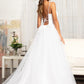 GL3013 GLS by Gloria - 3D Floral Applique Embellished Bridal Gown