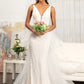 GL3014 GLS by Gloria - Flower Applique Mermaid Bridal Gown
