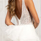 GL3014 GLS by Gloria - Flower Applique Mermaid Bridal Gown