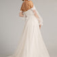 GL3015 GLS by Gloria - Illusion Sweetheart A-Line Dress - Curves