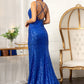 Sequin Mermaid Dress by Elizabeth K GL3058- Special Occasion/Curves