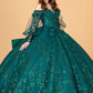 Elizabeth K - GL3071 - Mesh Off The Shoulder Quinceanera Dress