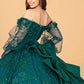 Elizabeth K - GL3071 - Mesh Off The Shoulder Quinceanera Dress