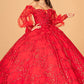 Elizabeth K - GL3071 - Mesh Off The Shoulder Quinceanera Dress