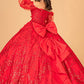 Elizabeth K - GL3071 - Mesh Off The Shoulder Quinceanera Dress