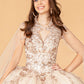 Elizabeth K - GL3076 - Embellished V-Neck Quinceanera Dress