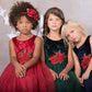Velvet Rose Patch Girl Party Dress by AS396 Kids Dream - Girl Formal Dresses