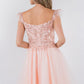 Elizabeth K - GS1966 - Cut-Away Sweetheart Cocktail Dress  - Short